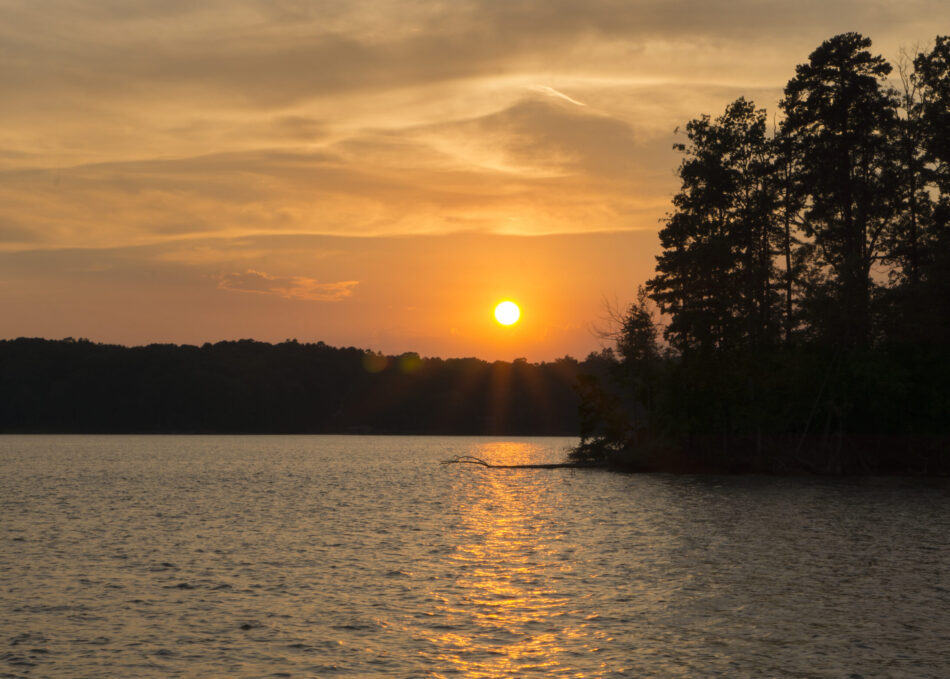 Sunset on Lake Norman